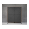 Kapp MONTEZ tamm / hall, 123x40xH136 cm