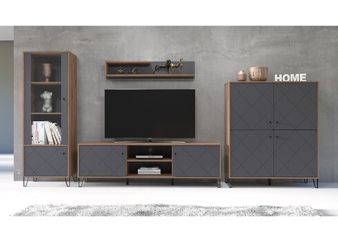 Kapp MONTEZ tamm / hall, 123x40xH136 cm