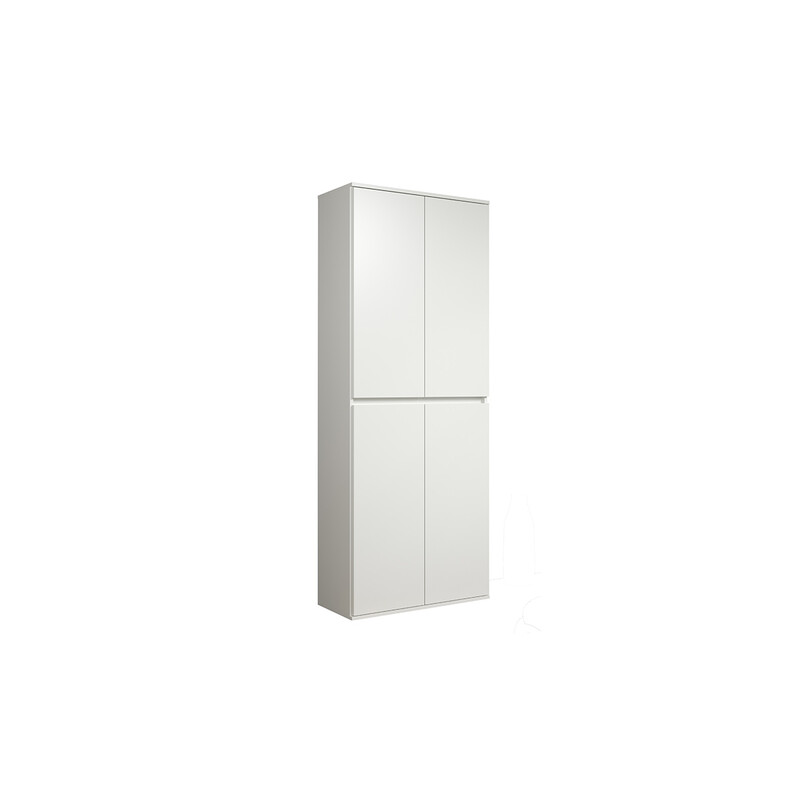 Riidekapp NEVADA valge, 74x34xH191 cm Riidekapp NEVADA valge, 74x34xH191 cm