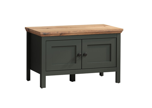 Esikupink STANTON roheline / tamm, 77x39xH48 cm