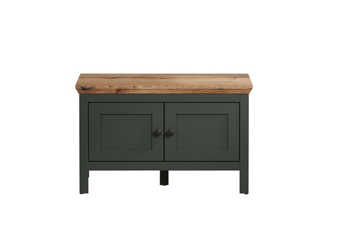 Esikupink STANTON roheline / tamm, 77x39xH48 cm