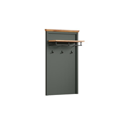 Seinanagi STANTON roheline / tamm, 77x28xH123 cm