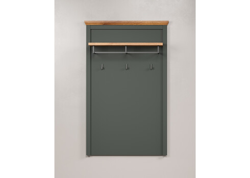 Seinanagi STANTON roheline / tamm, 77x28xH123 cm