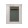 Seinanagi STANTON roheline / tamm, 77x28xH123 cm