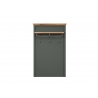 Seinanagi STANTON roheline / tamm, 77x28xH123 cm