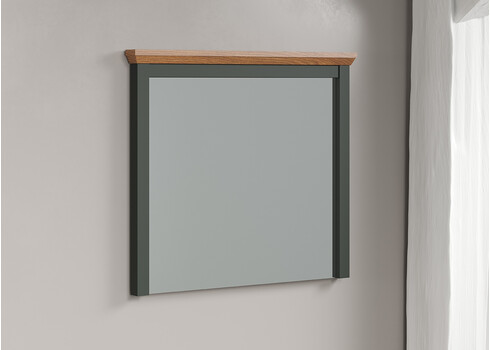 Peegel STANTON roheline / tamm, 77x6xH68 cm