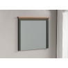 Peegel STANTON roheline / tamm, 77x6xH68 cm