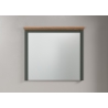 Peegel STANTON roheline / tamm, 77x6xH68 cm