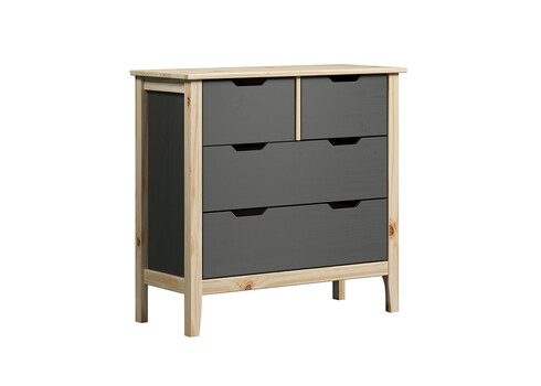Kummut LATERNA tumehall / tamm, 78x39xH79 cm