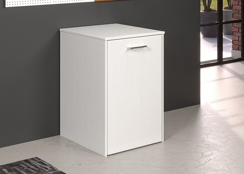 Pikendatav kirjutuslaud VOLTERRA valge, 57x164x50xH77 cm