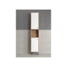Vannitoakapp TOUCH tamm / valge, 36x29xH191 cm