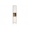 Vannitoakapp TOUCH tamm / valge, 36x29xH191 cm