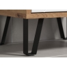 Vannitoakapp TOUCH tamm / valge, 36x29xH191 cm