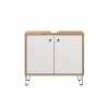 Valamukapp TOUCH tamm / valge, 69x33xH61 cm