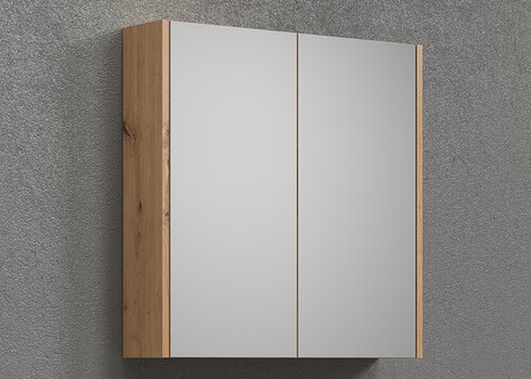 Peegelkapp TOUCH tamm, 69x15xH70 cm