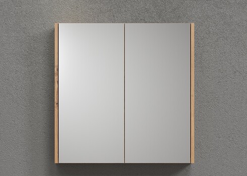 Peegelkapp TOUCH tamm, 69x15xH70 cm