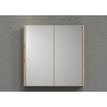 Peegelkapp TOUCH tamm, 69x15xH70 cm