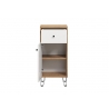 Vannitoakapp TOUCH tamm / valge, 36x29xH79 cm