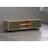 Tv-alus SENTRA tumeroheline / tamm, 184x40xH52 cm