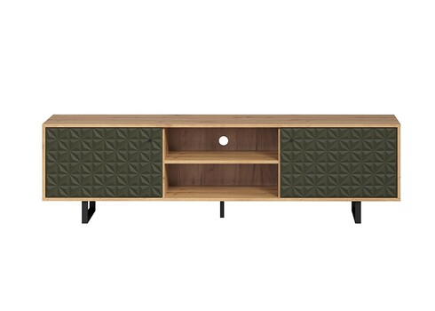Tv-alus SENTRA tumeroheline / tamm, 184x40xH52 cm