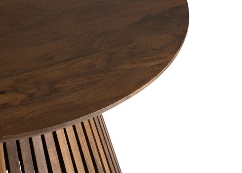 Diivanilaud VINCENT tumepruun, 90x90xH45 cm