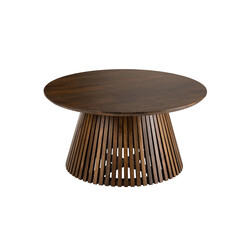 Diivanilaud VINCENT tumepruun, 90x90xH45 cm