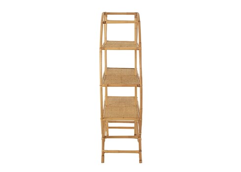 Riiul RATTAN helepruun, 150x40xH150 cm