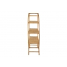 Riiul RATTAN helepruun, 150x40xH150 cm