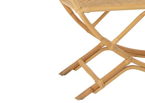 Riiul RATTAN helepruun, 150x40xH150 cm