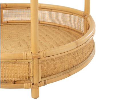 Diivanilaud JOVELYNE helepruun, 70x70xH47 cm