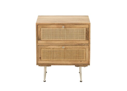 Öökapp VIVIENNE helepruun, 50x40xH55 cm