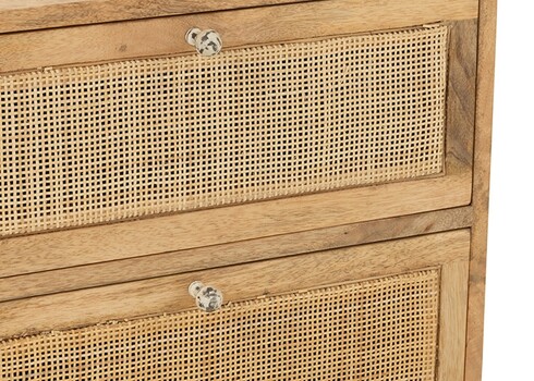 Öökapp VIVIENNE helepruun, 50x40xH55 cm