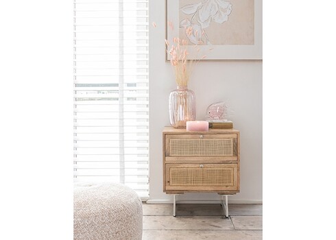 Öökapp VIVIENNE helepruun, 50x40xH55 cm