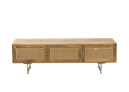 Tv-alus VIVIENNE helepruun, 120x43xH49 cm