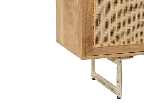 Kummut VIVIENNE helepruun, 170x45xH80 cm