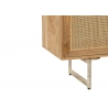 Kummut VIVIENNE helepruun, 170x45xH80 cm