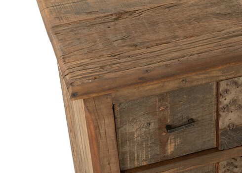 Kummut VINTAGE tumepruun, 100x50xH95 cm