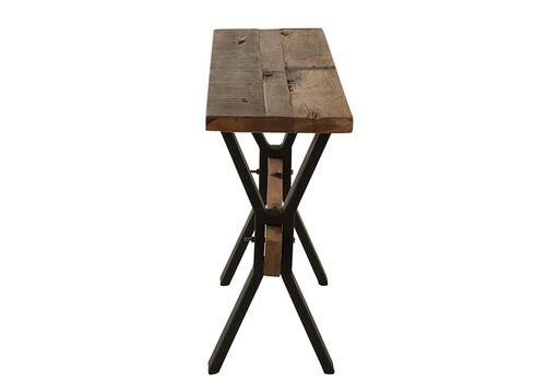 Konsoollaud VINTAGE tumepruun, 120x35xH75 cm