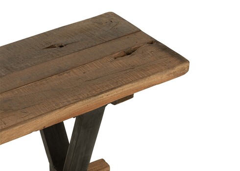 Konsoollaud VINTAGE tumepruun, 120x35xH75 cm