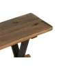 Konsoollaud VINTAGE tumepruun, 120x35xH75 cm