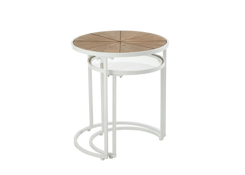 Abilaudade komplekt RELAX helepruun, 2 tk