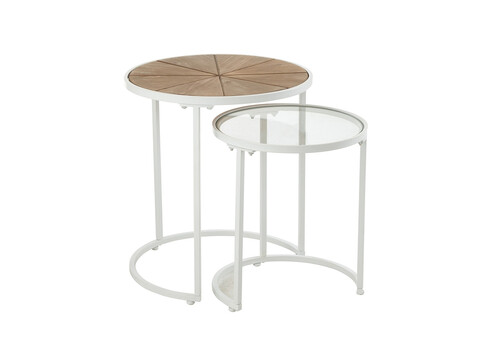 Abilaudade komplekt RELAX helepruun, 2 tk