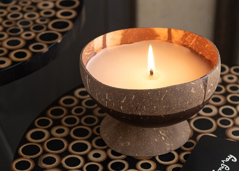 Abilaudade komplekt RINGS tumepruun, 2 tk