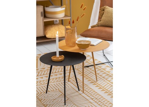 Abilaud IRON kollane, 46x46xH41 cm