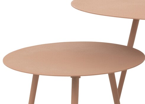 Abilaudade komplekt IRON roosa, 3 tk