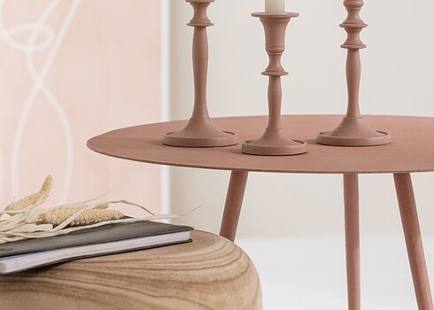 Abilaudade komplekt IRON roosa, 3 tk