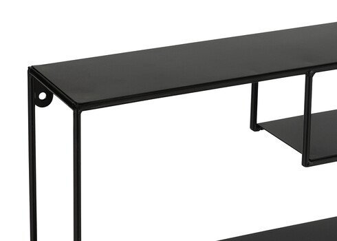 Seinariiul MARANTA must, 80x11,5xH80 cm