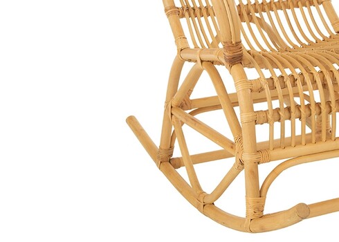 Kiiktool WINAND helepruun, 68x103xH87 cm