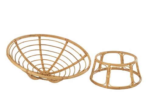 Tugitool CELINE beež / helepruun, 115x115xH37 cm