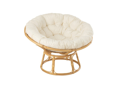 Tugitool CELINE beež / helepruun, 115x115xH37 cm